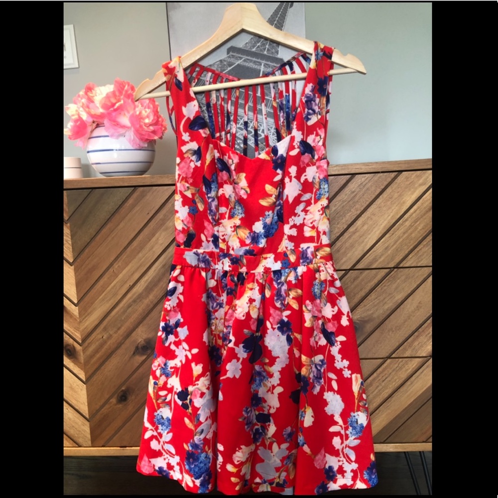 Fun, flattering Tea&Cup dress